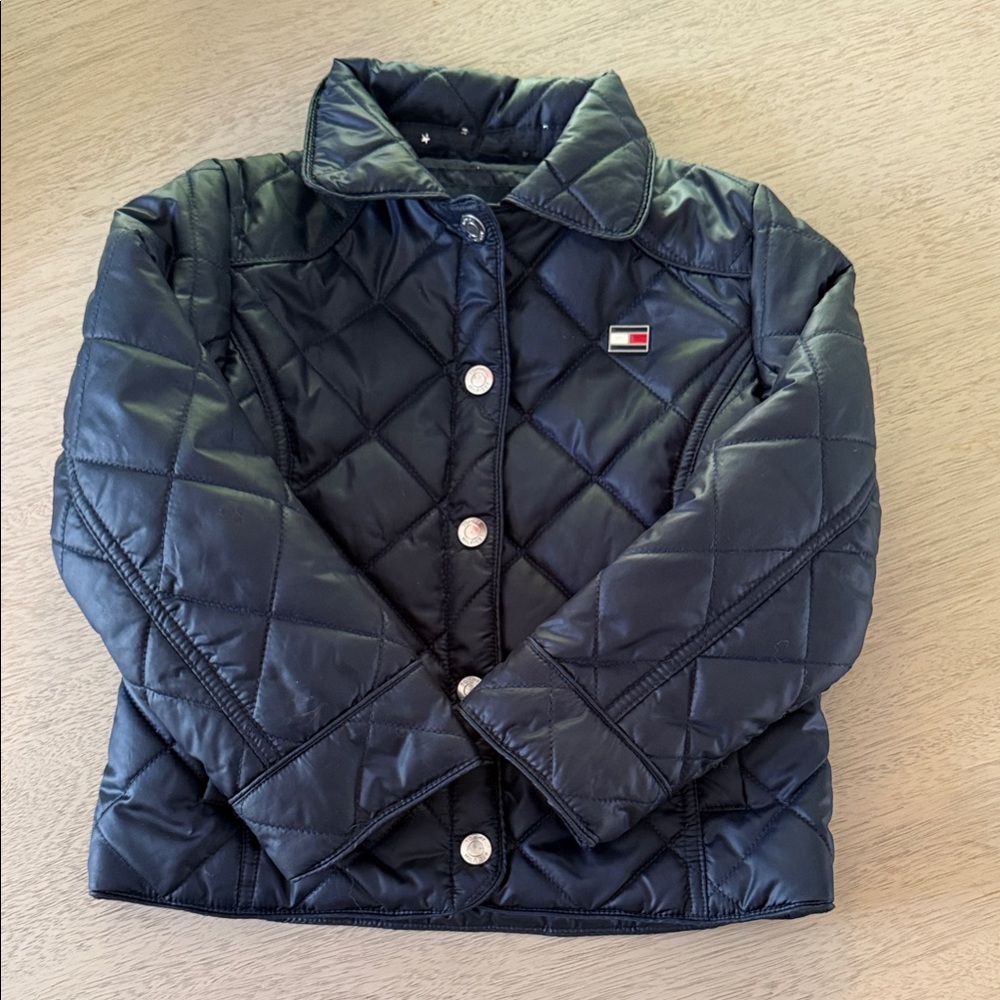 Tommy Hilfiger Toddler 4T Navy Quilted Puffer Jacket